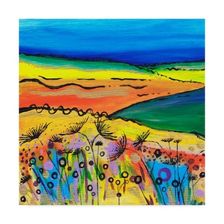 Caroline Duncan Art 'A Tropical Summer' Canvas Art,24x24